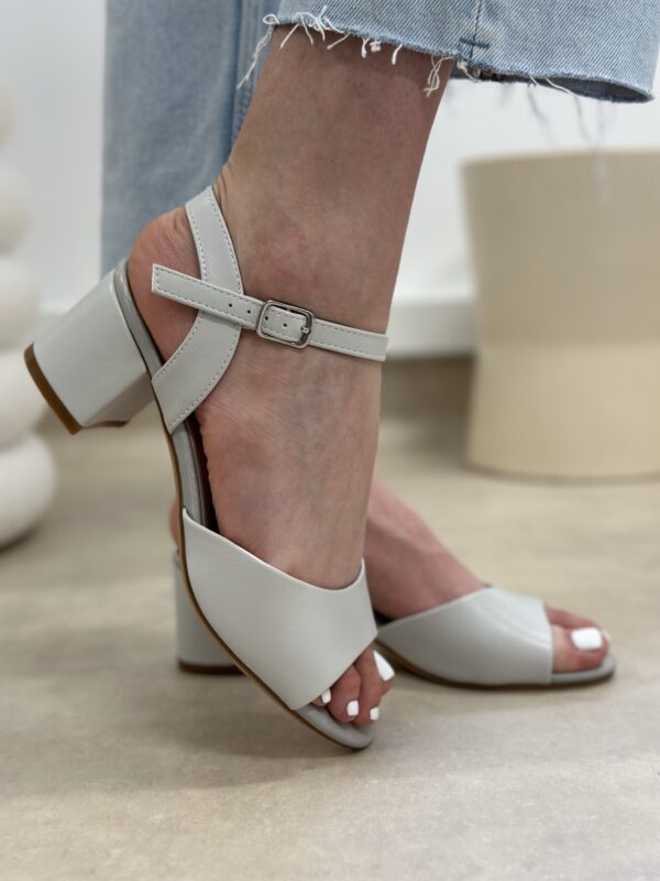 Szare sandały Sergio Leone SK877